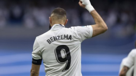 Карим Бензема вкара гол в последната си среща за Реал