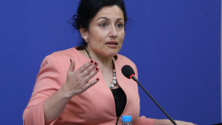 Министърът на земеделието Десислава Танева.