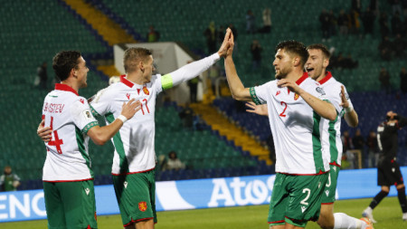 България - Грузия, група Е на световните квалификации.