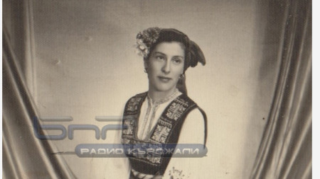 Ангелина Никова като професионална певица. Снимка: Личен архив.