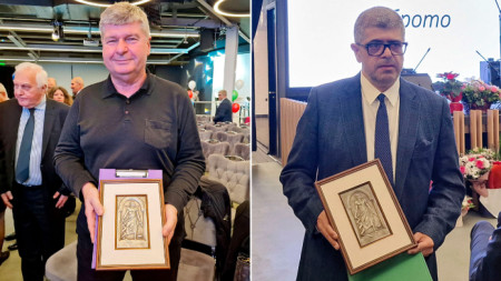 Проф. Иван Гаврилов и проф. Арман Постаджиян носители на наградата за медицина 