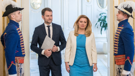 Лидерът на ОЛаНО Игор Матович получи мандат за съставяне на правителство от президентката Зузана Чапутова