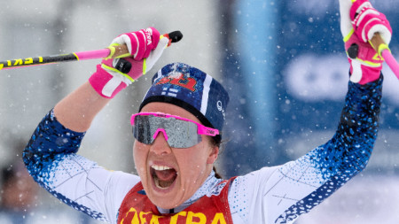 Финландката Керту Нисканен спечели интервалния старт на 10 км класически