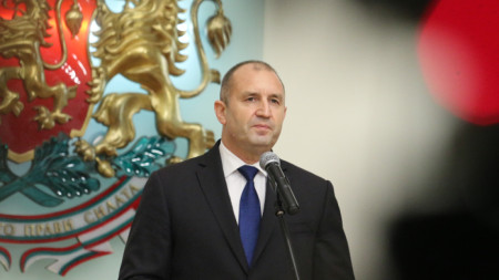 Президентът Румен Радев 