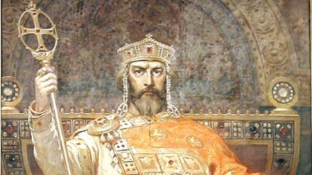 Симеон Велики, нарисуван от Димитър Гюдженов