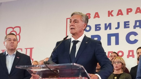 Новоизбраният президент на Република Сръбска Синиша Каран.