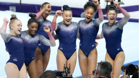 САЩ спечели рекордна световна титла по спортна гимнастика