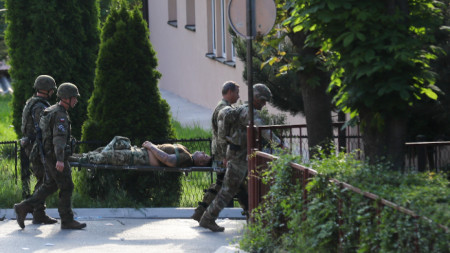 Пострадал войник на КФОР при сблъсъци в Звечан, 29 май 2023 г.