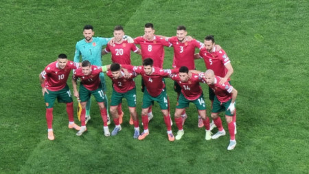 България с пета поредна загуба в световните квалификации