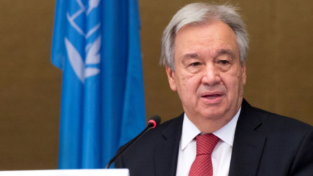 Генералният секретар на ООН Антониу Гутериш изпрати писма до президентите