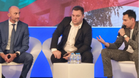 Tzvetan Spassov, Smilen Valov and Dimitar Kolarov