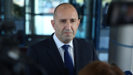 Президентът Румен Радев.