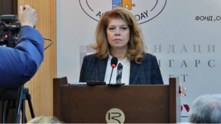 Bulgaria's Vice President Iliana Iotova 