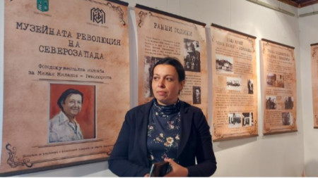 Диляна Генкова, уредник в Етнографския музей, и Станислава Витанова (вдясно)