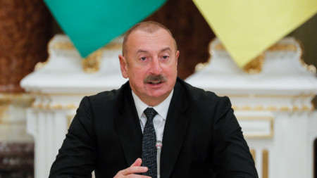 Азербайджанският президент Илхам Алиев. 