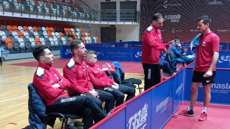 Националният отбор на България по тенис на маса записа втора