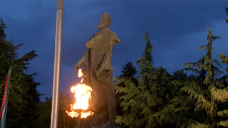 The monument to Hristo Botev in Vratsa