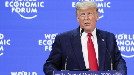 Доналд Тръмп на Световния икономически форум в Давос