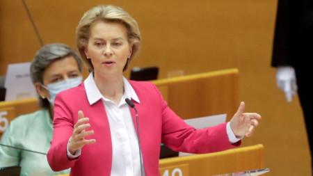 Изказване на Урсула фон дер Лайен пред Европейския парламент
