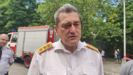 Главен комисар Николай Николов във Велико Търново, където откри националното ученическо състезание за защита на населението  