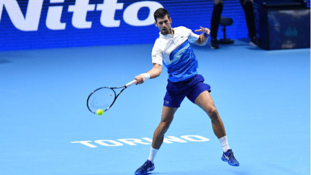  Водачът в световната ранглиста на тенисистите Новак Джокович записа втора