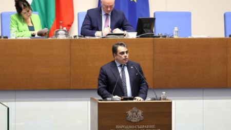 Bulgaria’s Minister of Finance Assen Vassilev 