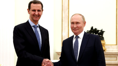Башар Асад с Владимир Путин, 24 юли 2024 г.