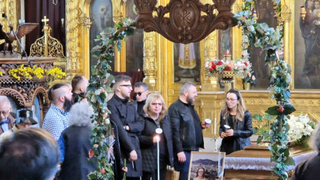 Опело за журналистката Даниела Кънева беше отслужено днес в София -27 април 2025 г.
