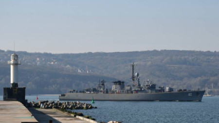  Bulgarian frigate Verni