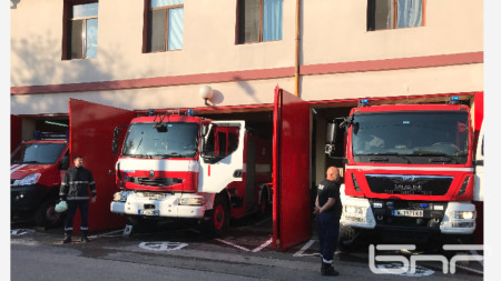 Пожарната в Хасково 