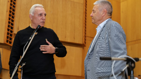 Христо Стоичков и Петър Стоянов