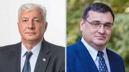 На балотажа за кмет на Пловдив съперници са Здравко Димитров (вляво), кандидат на ГЕРБ и Славчо Атанасов - НФСБ, ВМРО.