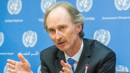Специалният пратеник на ООН по въпроса за Сирия Гейр Педерсен