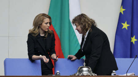 Рая Назарян и Наталия Киселова в НС.