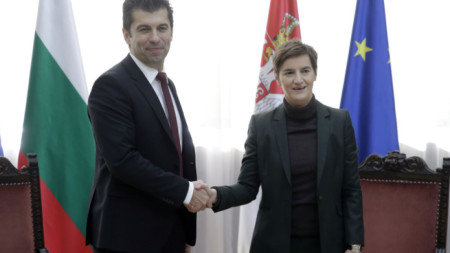 Премиерите на Сърбия и на България Ана Бърнабич и Кирил