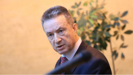 Bulgaria’s caretaker Minister of Justice Yanaki Stoilov 