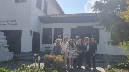 Участници в българо-норвежкия семинар за борбата с антисемитизма в Кюстендил