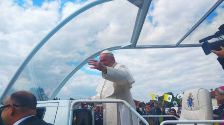 Папа Франциск в Раковски