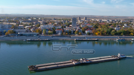 Река Дунав при гр.Видин
