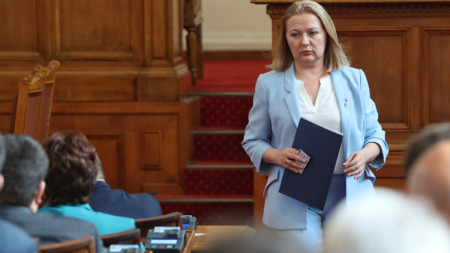 Депутатът от ПП-ДБ Надежда Йорданова