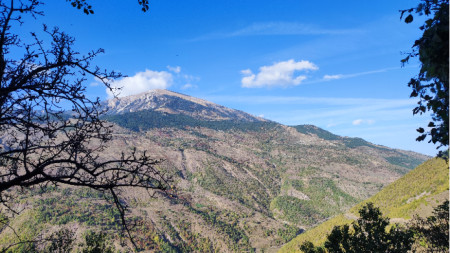 Изглед от областта Гора в Албания