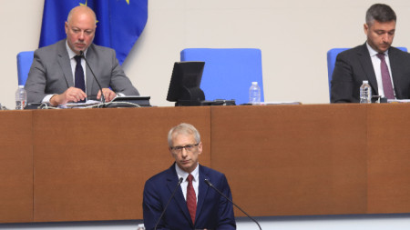 Министър-председателят Николай Денков в Народното събрание - 1 септември 2023