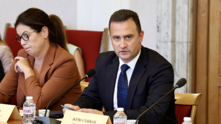 Министър Жечо Станков на заседанието на Комисията по енергетика в НС, архив.