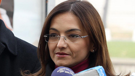 Гордана Янкулоска - бивш министър на вътрешните работи на Македония