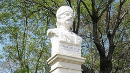 Паметник на капитан Петко войвода в Рим
