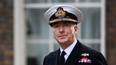 Адм. Тони Радакин, началникът на отбраната на Великобритания.
