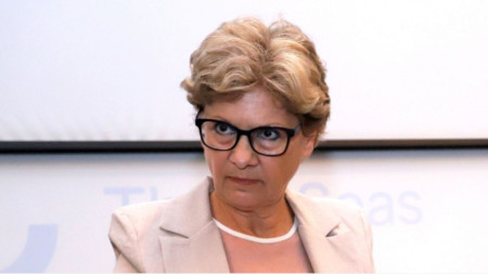 Служебният министър на регионалното развитие и благоустройството Виолета Комитова.