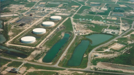 Едно от четирите хранилища в САЩ за стратегическия петролен резерв