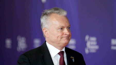 Президентът на Литва Гитанас Науседа.