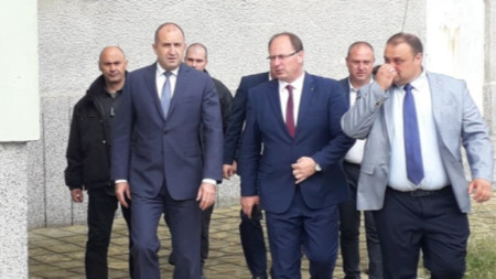 Президентът Румен Радев на посещение в Садово